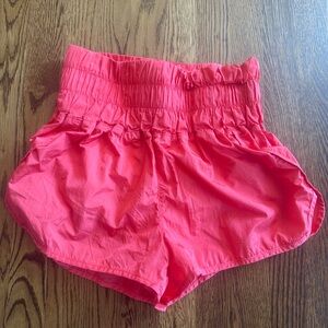 Free People Movement Women's Pink Elastic Waist Shorts size Medium